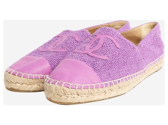 Chanel Espadrillas viola - taglia EU 40 Porpora - vista 2