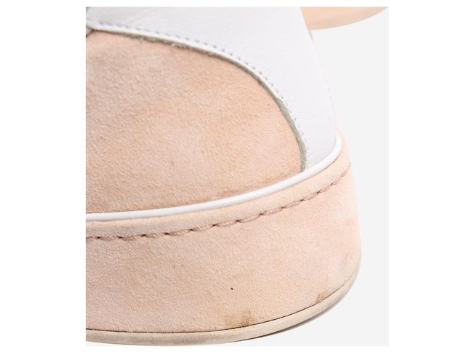 Loro Piana Baskets en daim rose - taille EU 39 - vue 5