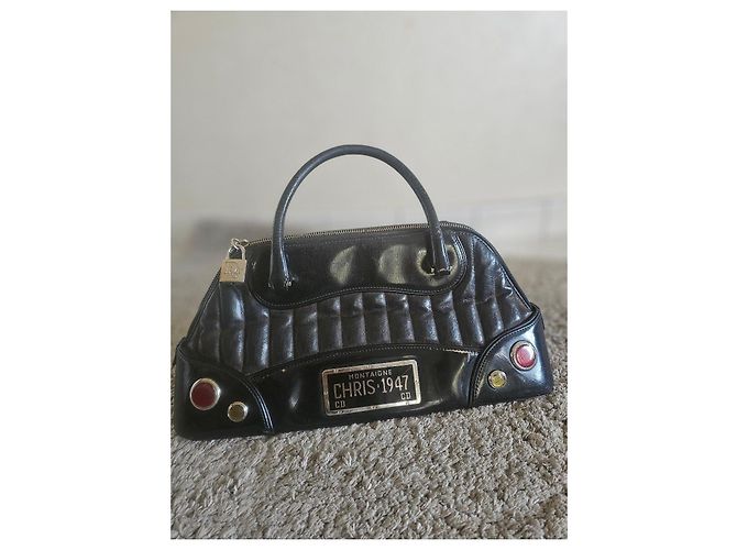 Borsa a Mano Dior in Pelle Nera Nero - vista 10