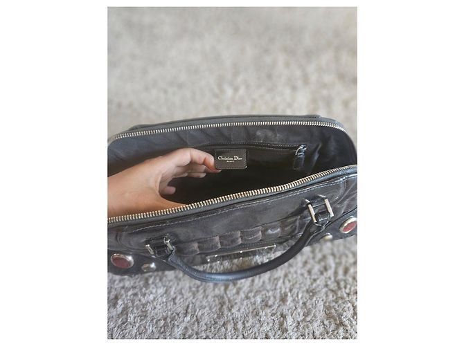 Borsa a Mano Dior in Pelle Nera Nero - vista 4