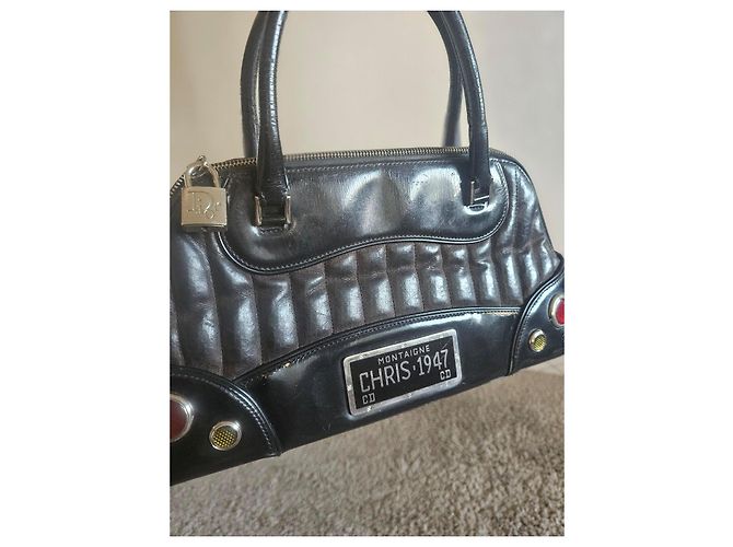 Borsa a Mano Dior in Pelle Nera Nero - vista 8