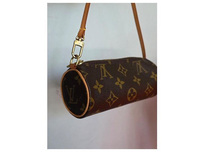 Borsa Pochette Accessoires Monogram Louis Vuitton Marrone - vista 3