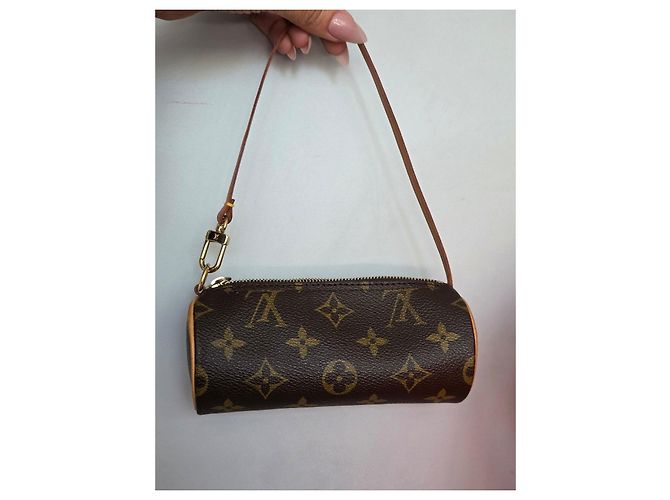 Borsa Pochette Accessoires Monogram Louis Vuitton Marrone - vista 7
