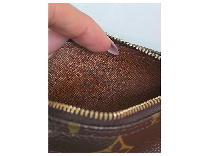 Borsa Pochette Accessoires Monogram Louis Vuitton Marrone - vista 9