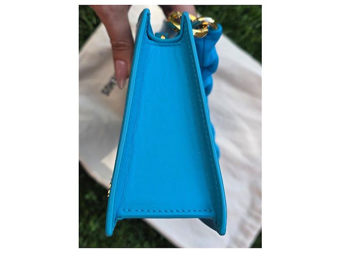 Borsa Jacquemus Le Chiquito Donna Blu - vista 7
