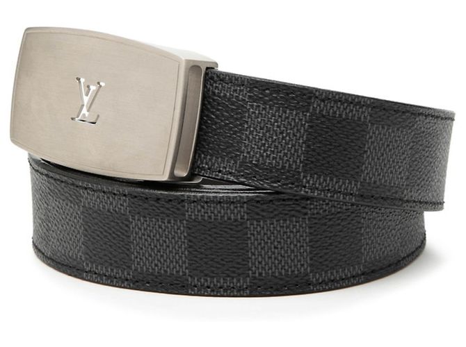Cintura LV CUT Damier Graphite di Louis Vuitton Nero - vista 2