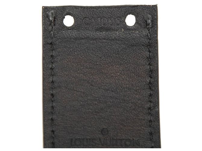 Cintura LV CUT Damier Graphite di Louis Vuitton Nero - vista 6
