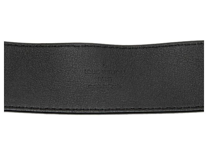Cintura LV Initials di Louis Vuitton Nero D'oro - vista 5