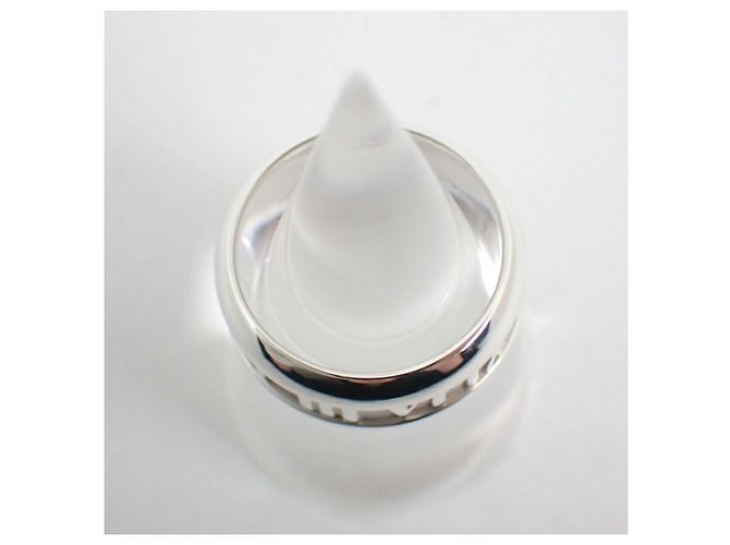 Anello largo Atlas in argento sterling Tiffany & Co. - vista 10