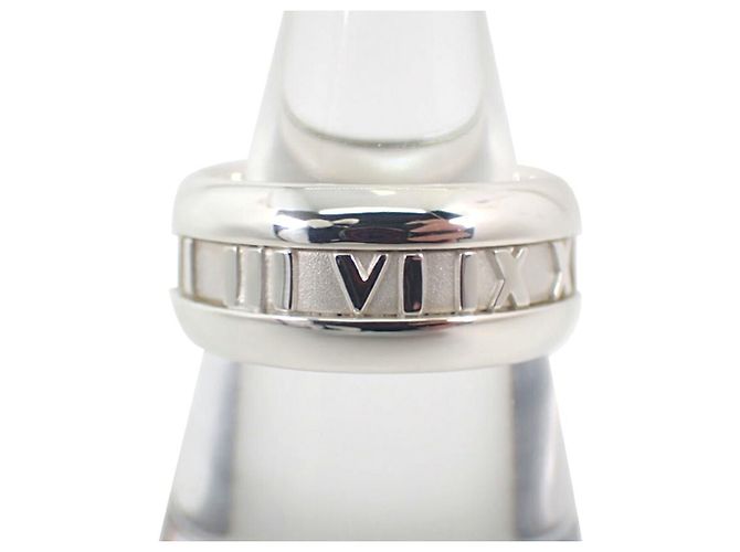 Anello largo Atlas in argento sterling Tiffany & Co. - vista 2