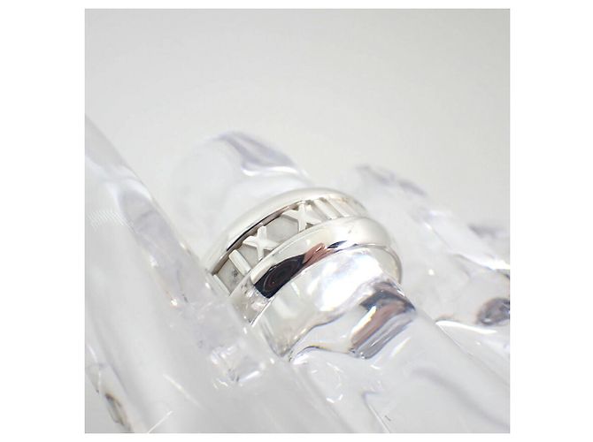 Anello largo Atlas in argento sterling Tiffany & Co. - vista 6