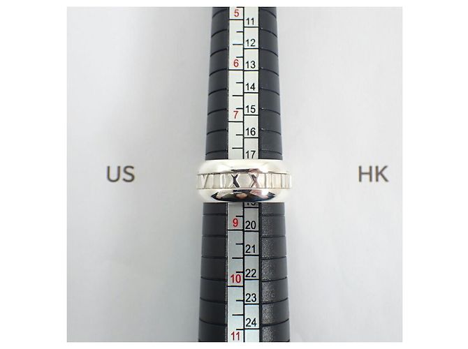 Anello largo Atlas in argento sterling Tiffany & Co. - vista 9
