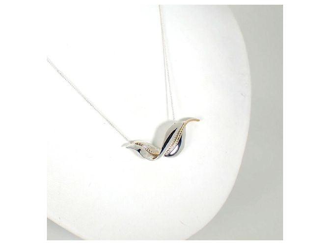 Collier Pendentif Feuille Tiffany & Co. 925 750 - vue 4