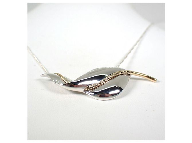 Collier Pendentif Feuille Tiffany & Co. 925 750 - vue 5