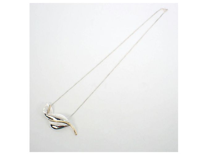 Collier Pendentif Feuille Tiffany & Co. 925 750 - vue 6