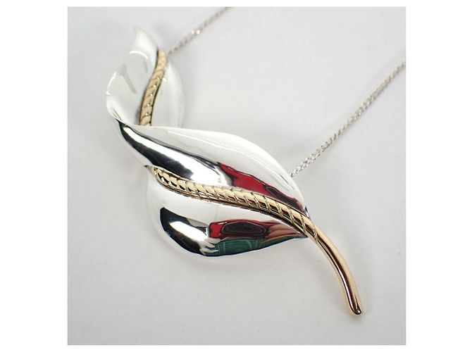 Collier Pendentif Feuille Tiffany & Co. 925 750 - vue 7