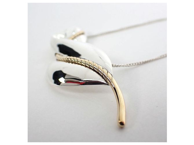 Collier Pendentif Feuille Tiffany & Co. 925 750 - vue 8