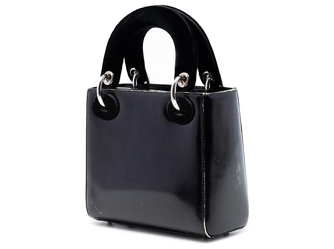 Dior Nero Edizione Limitata Mat Collishaw Lady Art Mini Pelle di Vitello Farfalla Lady Dior - vista 2