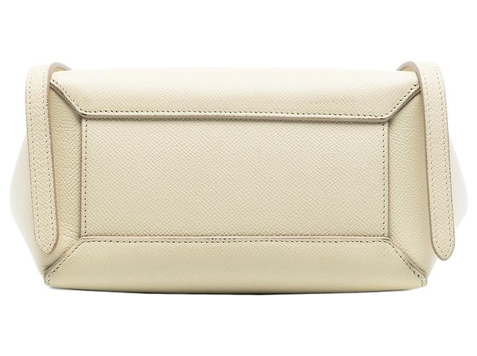Céline Belt bag in pelle di vitello granata nano marrone Celine Beige - vista 3