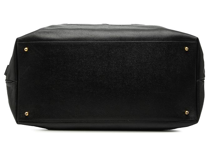 Chanel Nero Grande Hobo CC in Caviar - vista 3