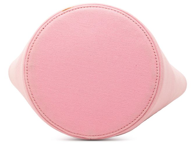 Borsa a secchiello in tela onda XS rosa Balenciaga - vista 3