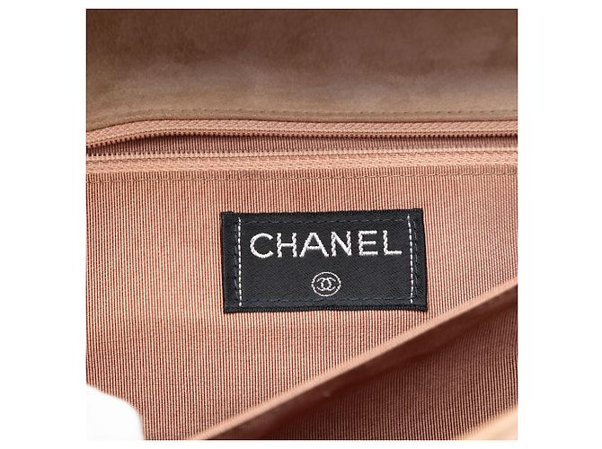 Chanel Mademoiselle Turnlock Flap in Suede Cioccolato Marrone Marrone chiaro - vista 5