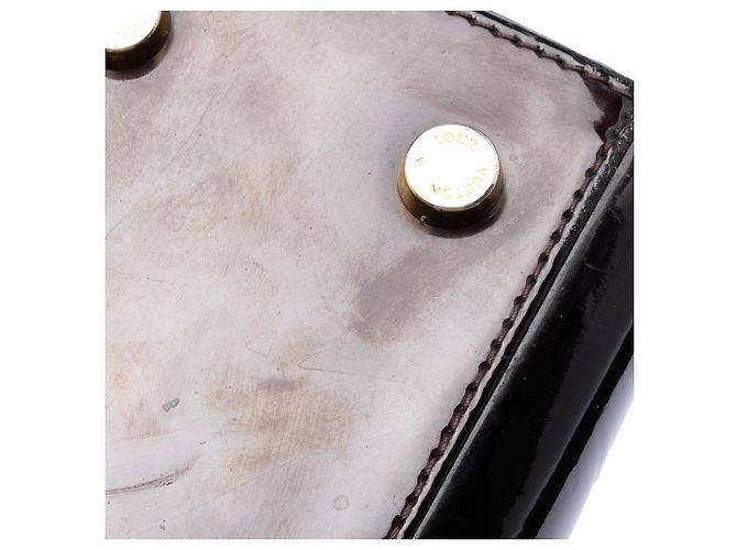 Louis Vuitton Brea MM in Vernis Monogram Viola Porpora - vista 6