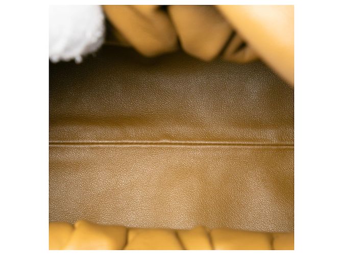Bottega Veneta Pochette a Spalla in Agnello Marrone - vista 4