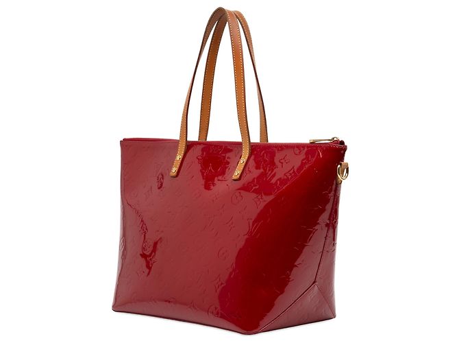 Louis Vuitton Red Monogram Vernis Bellevue GM - view 2