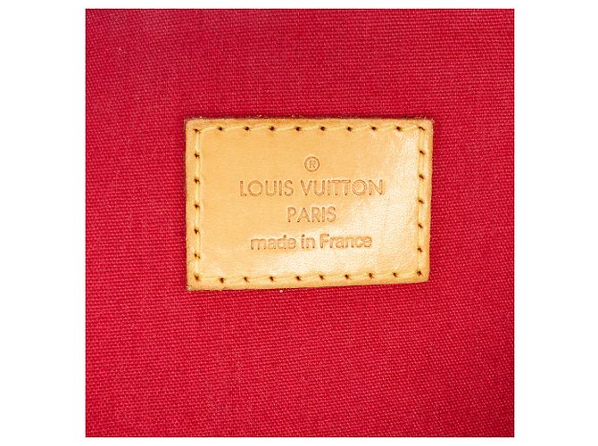 Louis Vuitton Red Monogram Vernis Bellevue GM - view 5