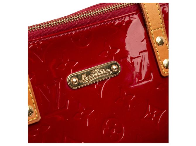 Louis Vuitton Red Monogram Vernis Bellevue GM - view 7