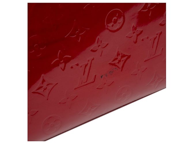 Louis Vuitton Red Monogram Vernis Bellevue GM - view 8