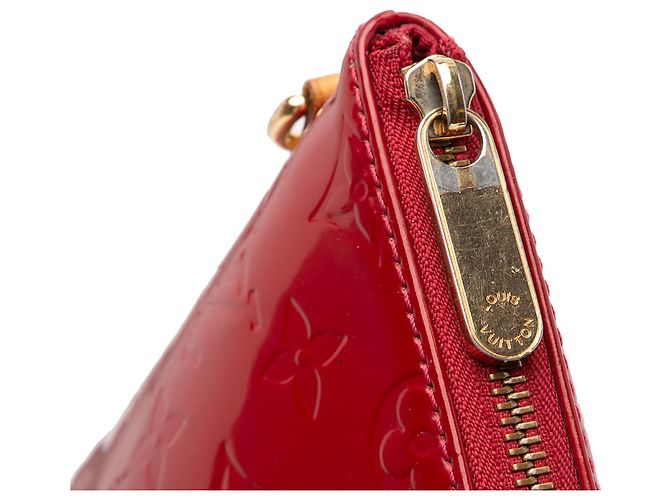 Louis Vuitton Red Monogram Vernis Bellevue GM - view 9