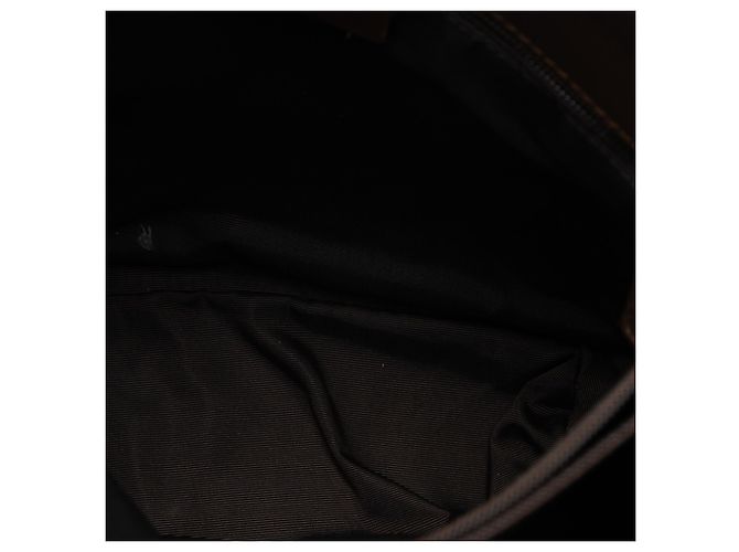Borsa a spalla Gucci in tela GG marrone Marrone scuro - vista 4