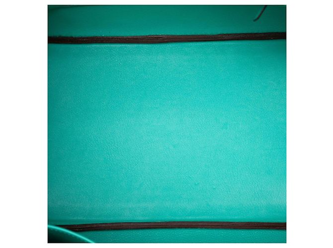 Hermès Birkin Retourne 35 in Blu Swift Turchese - vista 4