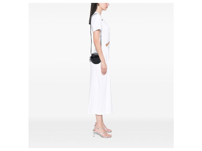 Borsa rotonda in vernice nera Chanel As Earth Nero - vista 7