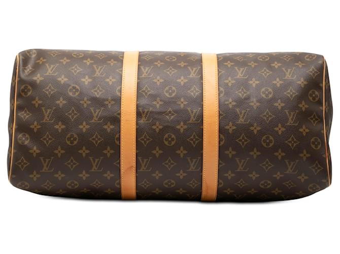 Louis Vuitton Keepall 50 Monogram Marrone - vista 3