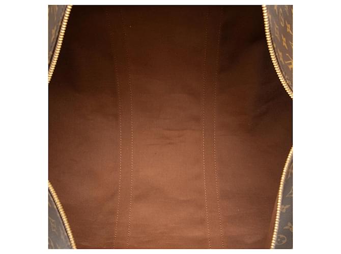 Louis Vuitton Keepall 50 Monogram Marrone - vista 4