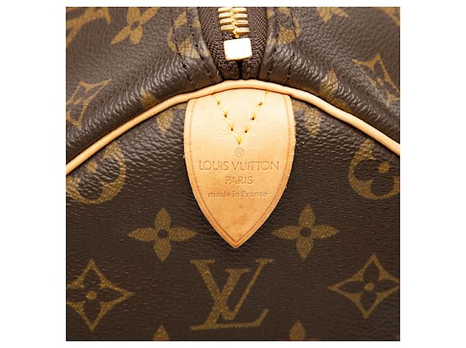 Louis Vuitton Keepall 50 Monogram Marrone - vista 5