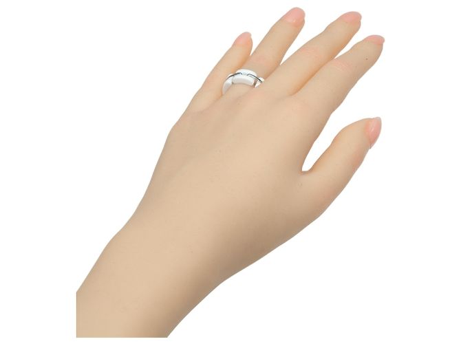 Anello Ultra Chanel in oro bianco 18K e ceramica - vista 2