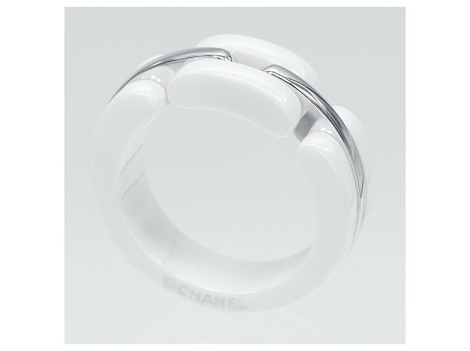 Anello Ultra Chanel in oro bianco 18K e ceramica - vista 3