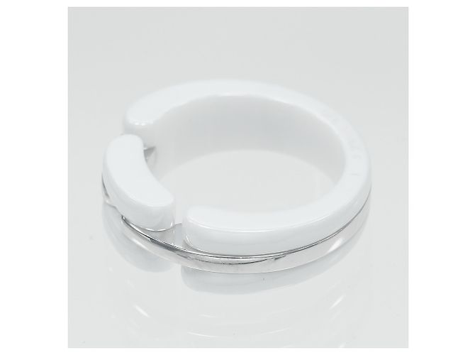 Anello Ultra Chanel in oro bianco 18K e ceramica - vista 6