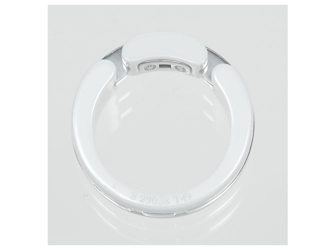 Anello Ultra Chanel in oro bianco 18K e ceramica - vista 8