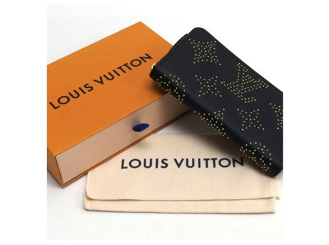 Portafoglio Zippy Studded Monogram Empreinte Louis Vuitton Nero - vista 3