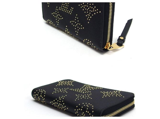 Portafoglio Zippy Studded Monogram Empreinte Louis Vuitton Nero - vista 4