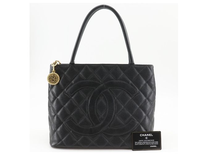Chanel Medaillon Tote Bag Schwarz - Ansicht 14