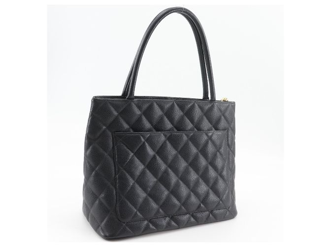Chanel Medaillon Tote Bag Schwarz - Ansicht 3