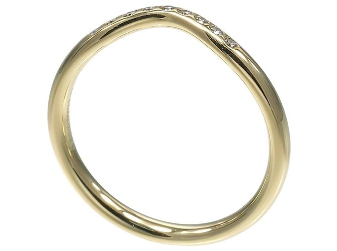 Anello a banda curva Tiffany & Co. D'oro - vista 3