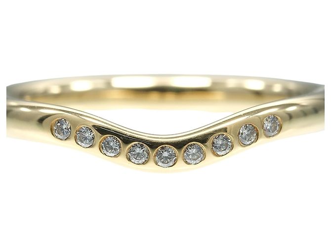 Anello a banda curva Tiffany & Co. D'oro - vista 6