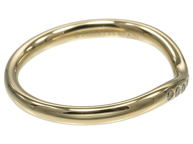 Anello a banda curva Tiffany & Co. D'oro - vista 7